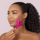 Электронный ультразвуковой ролик для лица GESKE Sonic Facial Roller 4в1 magenta - изображение 4