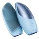 Электронная звуковая термо щетка для лица GESKE Sonic Thermo Facial Brush 6в1 aquamarine - изображение 5
