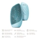 Очищающая щетка для лица GESKE Sonic Thermo Facial Brush&Face-Lifter 8в1 turquoise - изображение 6