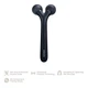 Электронный ультразвуковой ролик для лица GESKE Sonic Facial Roller 4в1 black - изображение 6