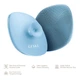 Щетка для лица GESKE Facial Brush 4в1 с держателем aquamarine - изображение 4