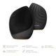 Электронная ультразвуковая щетка для лица GESKE Sonic Facial Brush 5в1 gray - изображение 5