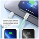 Дата кабель USB-C to USB-C 1.0m 60W 3.0А green ColorWay (CW-CBPDCC061-G) - зображення 12
