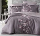 Турецька постільна білизна First Choice Cotton Satin Evan Lilac полуторна - зображення 1