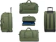 Сумка дорожня на колесах TravelZ Wheelbag Doubleloader green 96L (603099) - изображение 5
