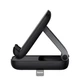 Подставка для гаджетов Baseus Seashell Series Folding Phone Stand B10551500111-00 Black - изображение 4