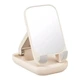 Підставка для гаджетів Baseus Seashell Series Folding Phone Stand (with Mirror) B10551501411-00 Pink - зображення 1