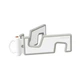 Подставка для гаджетов Baseus Portable Series Folding Phone Stand B10556600211-00 White - изображение 1