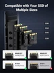 Внешний корпус UGREEN карман для жесткого диска M.2 NVMe SSD 10 Гбит/с USB Grey (CM578) - изображение 2
