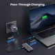 USB-хаб Ugreen Revodok 6 в 1 концентратор 100W PD 5Gbps Grey (CM498) - зображення 6