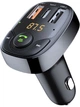 Автомобільний FM-трансмітер Remzona Vibe PD 36W FMAAC-02BK з Bluetooth багатофункціональний модулятор з функцією швидкого зарядного пристрою портом Type-C вольтметром слотом для micro SD карти - зображення 2