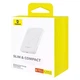 Power Bank Baseus (P10022107223-00) Magnetic Mini Wireless Fast Charge 5000 mAh 20W портативний бездротовий акумулятор для телефона Білий - изображение 2