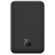 Power Bank Baseus (P10022107113-00) Magnetic Mini Wireless Fast Charge 5000 mAh 20W портативний бездротовий акумулятор для телефона Чорний - изображение 1