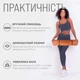 Коврик для йоги и фитнеса EasyFit TPE+TC 6 мм двухслойный + Чехол персиковый-коричневый - изображение 2