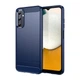 Чохол Lenuo Carbon Fiber для Samsung Galaxy A05s A057G Navy Blue - изображение 1