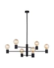 Люстра Nowodvorski 7932 Чорний Radius E27 6x60W - зображення 2