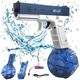 Водяний пістолет електричний Glock water gun заряджання від USB + великий магазин - зображення 1