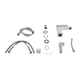 Змішувач для раковини Qtap Gemini (з гігієнічним душем) QTGEM272CRW45691 Chrome/White - зображення 7
