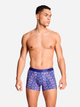 Набор трусов-боксеров мужских хлопковых Puma Men Terrace Print Boxer 2P 93860903 S 2 шт Фиолетовый (8720245631198) - изображение 2