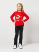 Детский лонгслив для девочки Disney Minnie XH1357 92-98 см Красный (3609087144217) - изображение 3