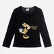Детский лонгслив для девочки Disney Minnie XH1357 122-128 см Черный (3609087144286) - изображение 5