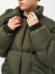 Пуховик зимний короткий женский Mades 2412 M Оливковый (ROZ6501103628) - изображение 6