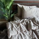 Постельное белье Washed Cotton Евро 200 x 215 Вареный хлопок Бежевое 70 х 70 - изображение 4