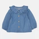 Футболка для девочек Zara 4433/512 62 см Синяя (04433512400031) - изображение 1