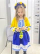 Костюм вишиванка для дівчинки Класичний жовто-синій 98 - изображение 6