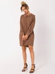 Sukienka koszulowa damska elegancka Made Of Emotion M740 S Chocolate (5903887698290) - obraz 3
