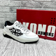Мужские кожаные кроссовки Konors White Black 40 - изображение 1