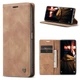 Чехол-книжка CaseMe из нубука для Xiaomi Redmi Note 12 Pro 5G Светло-коричневый - изображение 3