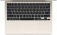 Ноутбук Apple MacBook Air 13.6" M2 16/256GB 2024 (MC7W4UA/A) Starlight - зображення 2