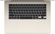 Ноутбук Apple MacBook Air 15.3" M3 16/256GB 2024 (MC9F4UA/A) Starlight - изображение 2