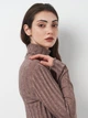 Свитер женский Zara 1131/301 S Коричневый (01131301722021) - изображение 4