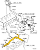 Патрубок Mitsubishi md378882 (Р361) - изображение 4