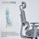 Кресло компьютерное офисное эргономичное OfficePro OC680G Grey - изображение 10