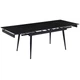Дизайнерський розкладний обідній стіл Just Relax “Florence DARK GRAPHITE” min140x90 max220х90 з Керамічною Темно-сірою поверхнею - зображення 2