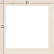 Підрамник для полотна 25х25 (30х15 сосна цільна з сучком) EmojiFrame - зображення 6