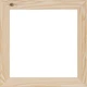 Подрамник для холста 40х40 (43х18 сосна цельная с сучком) EmojiFrame - изображение 1