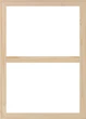 Подрамник для холста 60х84 с перемычкой (43х18 сосна срощенная) EmojiFrame - изображение 1
