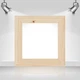 Подрамник для холста 30х30 (43х18 сосна цельная с сучком) EmojiFrame - изображение 3
