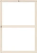 Подрамник для холста 70х100 с перемычкой (43х18 сосна срощенная) EmojiFrame - изображение 6