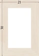 Подрамник для холста 21х30 (43х18 сосна срощенная) EmojiFrame - изображение 6