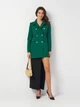 Куртка женская Zara 2135/232 S Зеленая (02135232500023) - изображение 3