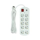 Мережевий фільтр живлення PowerPlant 5м, 10 розеток, USB, євро, 100% мідь (YS-N6065/5) (EX610556) - зображення 2