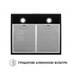 Витяжка Perfelli pl 6002 bl led - зображення 3