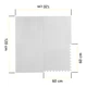 Мат-пазл (ласточкин хвост) Cornix Mat Puzzle EVA 120 x 120 x 1 cм XR-0233 White - изображение 5