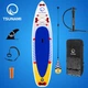Надувная SUP доска TSUNAMI 350 см с веслом Wave T09 (P-5907739316417) - изображение 8