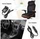 Массажная накидка с подогревом Massage Cushion JB-100B 12/220V c пультом - изображение 5